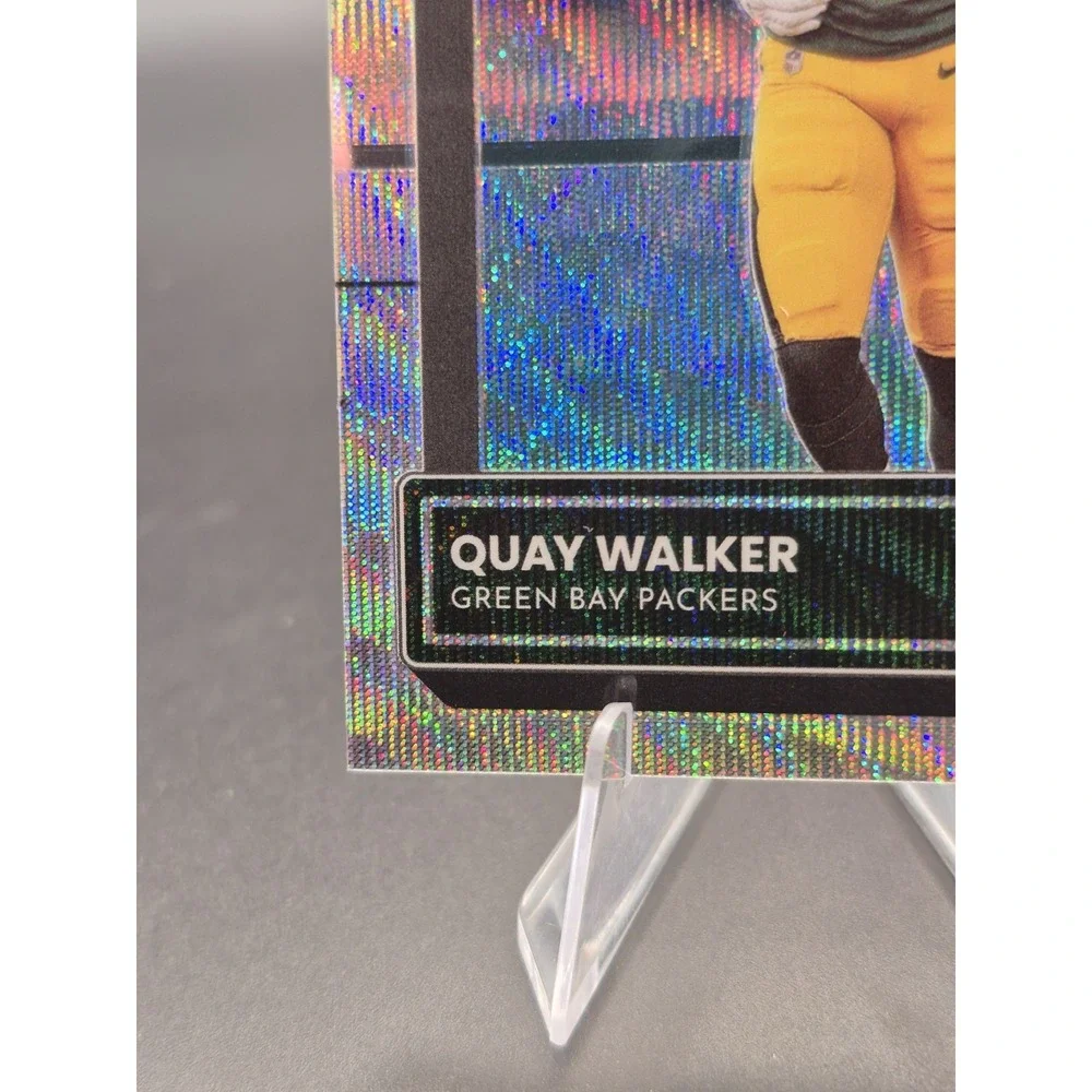 2022 Donruss Optic Quay Walker #248 Rated Rookie Silver Wave Prizm /300 Packers